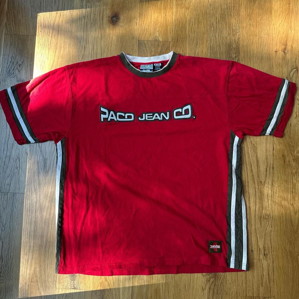 Vintage Y2K Paco Jeans Retro Funky Shirt  Size: XXL